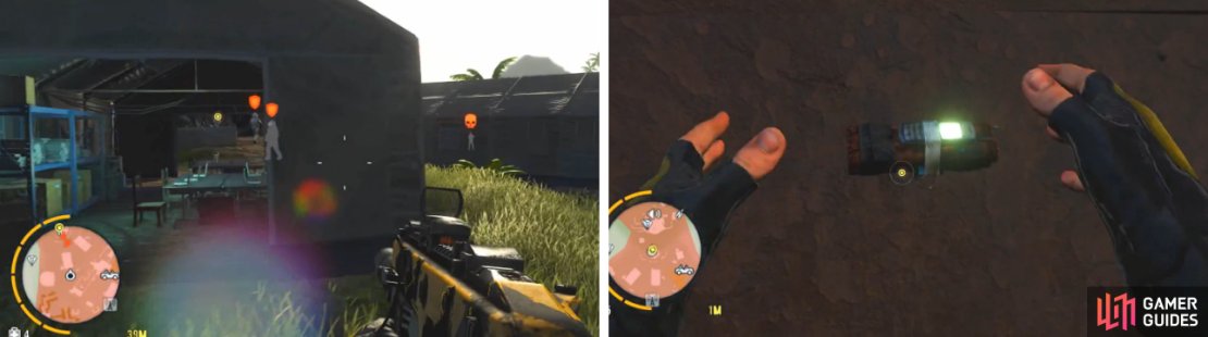 There are two Heavies close to the bunker door, so be careful. Once all enemies are dead, go to the door and place an explosive on it to black it open.