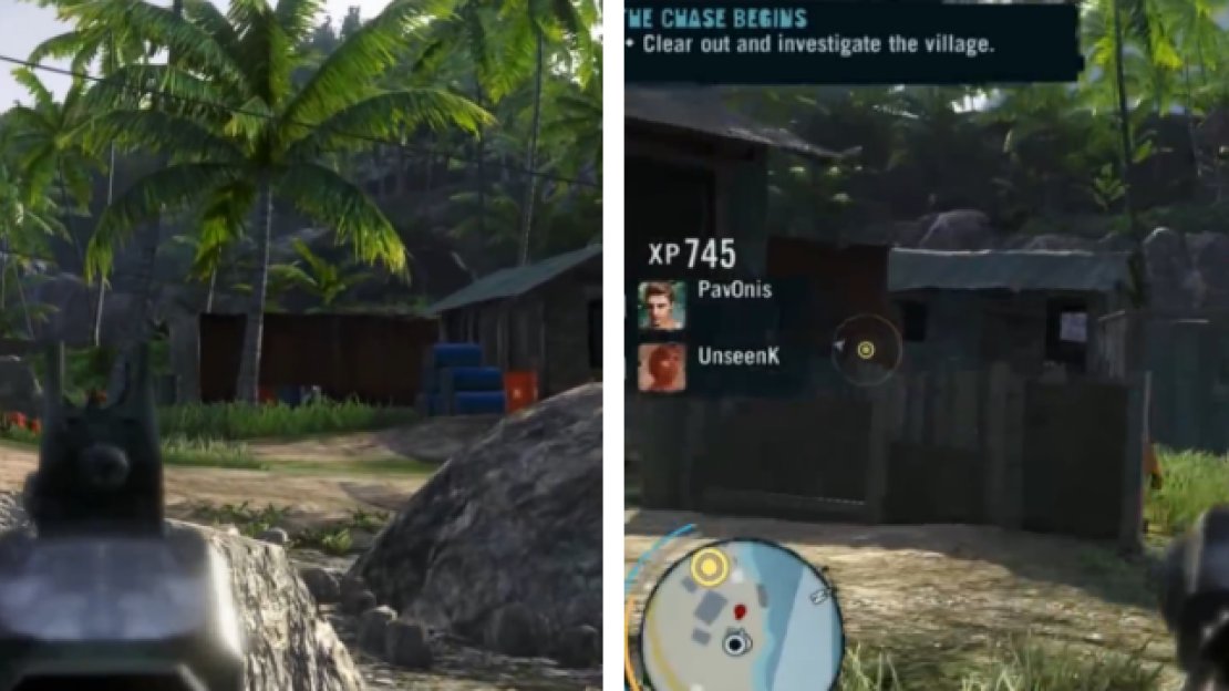 Make sure you check all around the final village in The Chase Begins section of the mission, as enemies will come in from the left and straight ahead.