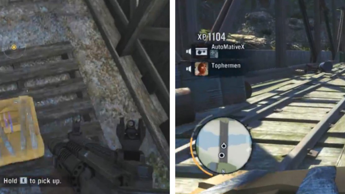 While carrying the bombs, enemies will keep coming from both sides of the bridge, so it’s imperative to have your partner(s) covering your back.