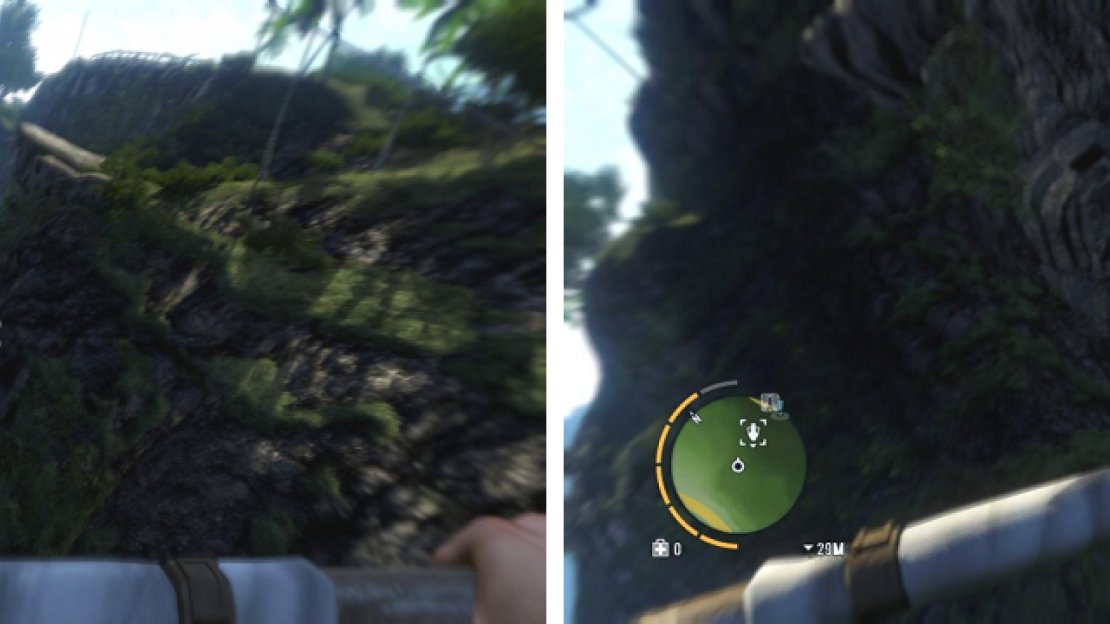 To get to Relic 107, you’ll need to fly using a glider or your wing suit. The altar with the Relic is located on the side of the hill.
