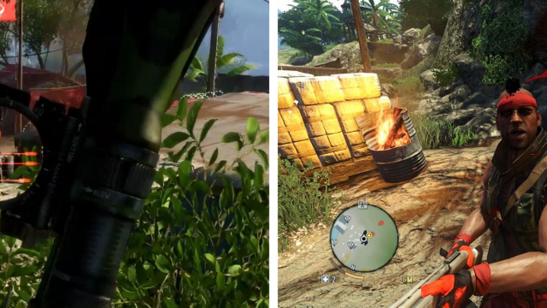 You remain hidden when enemies haven’t spotted you, but as soon as the Detection Meter turns red, you better get ready to right.