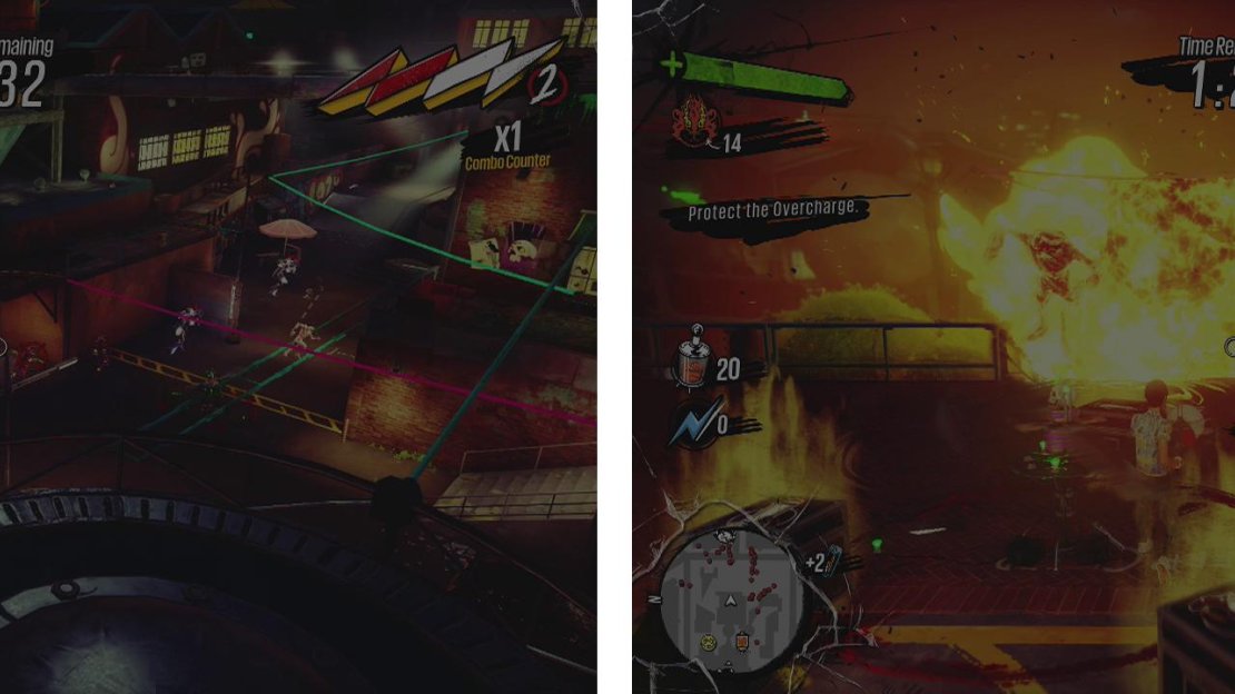 Get to high vantage points (left) to identify areas at threat and defend those barricades (right).