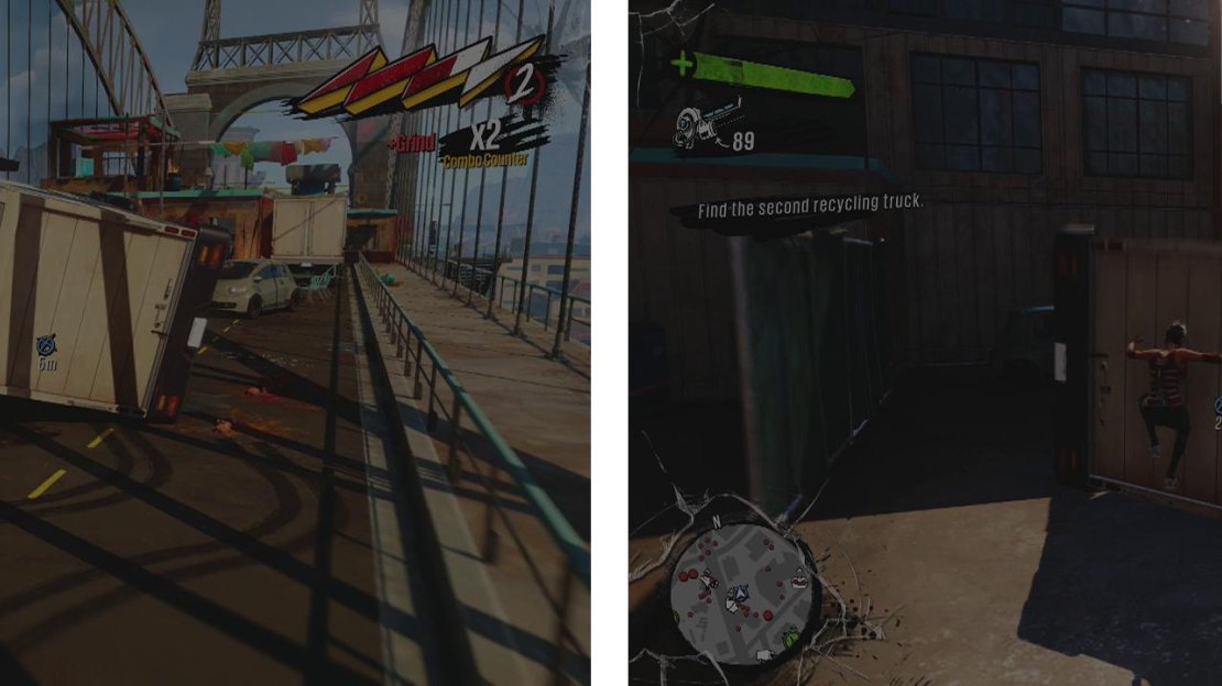 The first truck is located on the bridge near the mission start (left). The second is in a car park near the Oxford’s base (right).