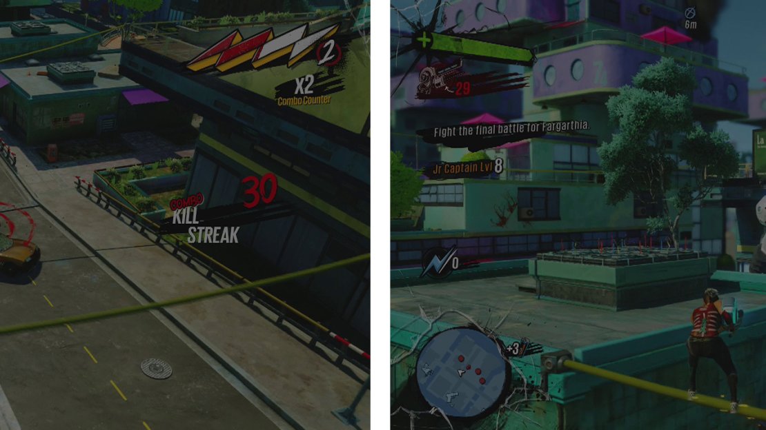 Continue to kill OD (left) until the Tank Bot shows up (right), then kill him to end the mission!