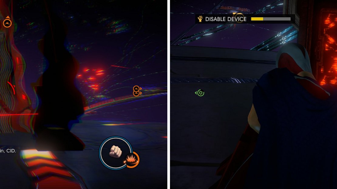 The inside of the tower is mayhem, but concentrate on the objectives to quickly finish the section.
