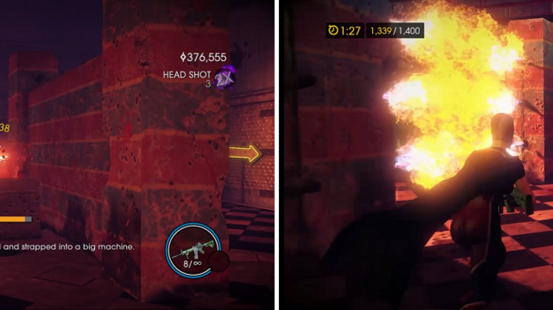 Anyone who’s played Saints Row The Third should recognize this mission, as it’s largely the same as before, only with a few minor changes.