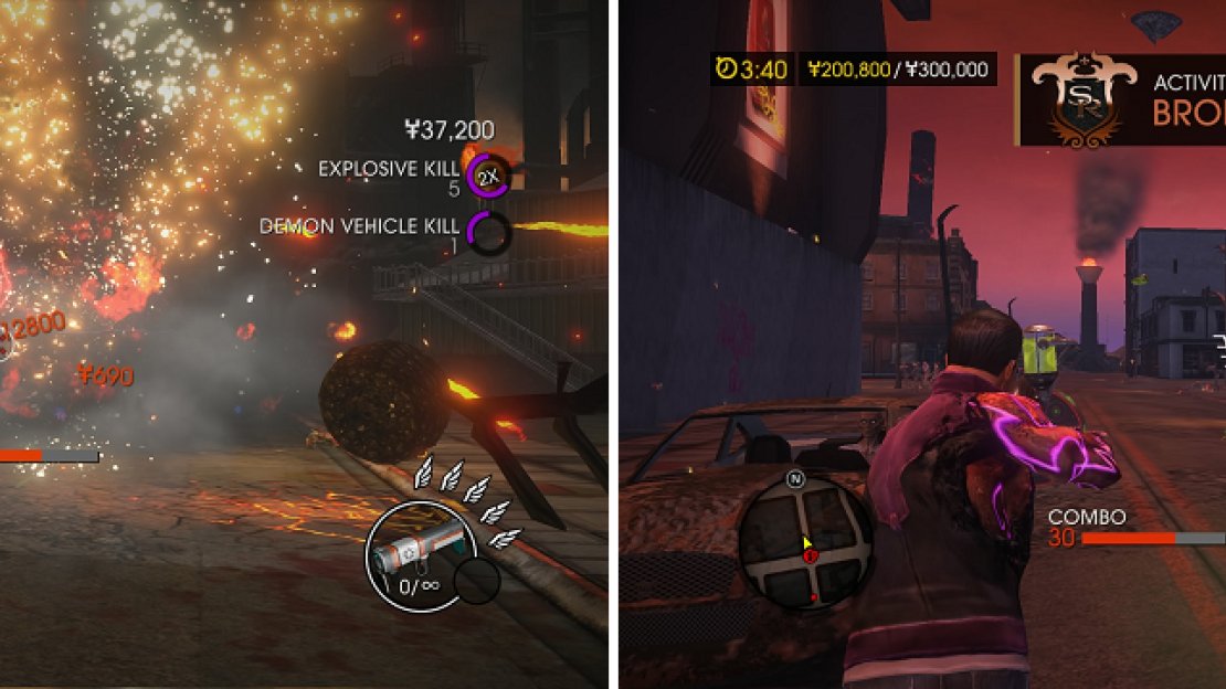 Explosive weaponry? Check. Total annihilation of demons? Check.