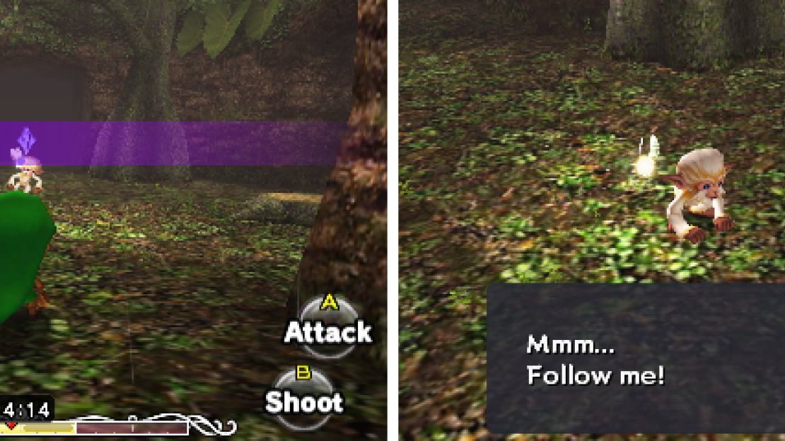 You can avoid the enemies better by rolling as human Link.