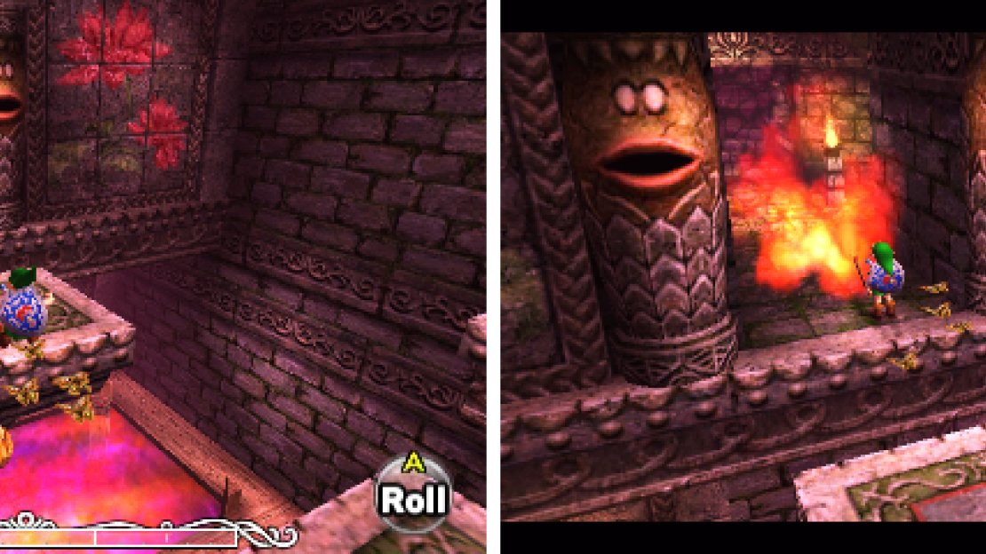 You’ll need to carry the flame a bit further to progress through the dungeon.