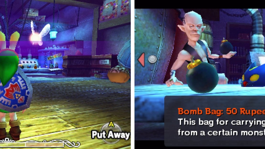 You can also get a bomb bag by stopping Sakon in North Clock Town.