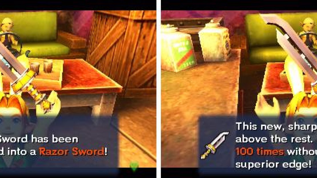 The Razor Sword is nice, but it’s too high-maintence to own in the long term.