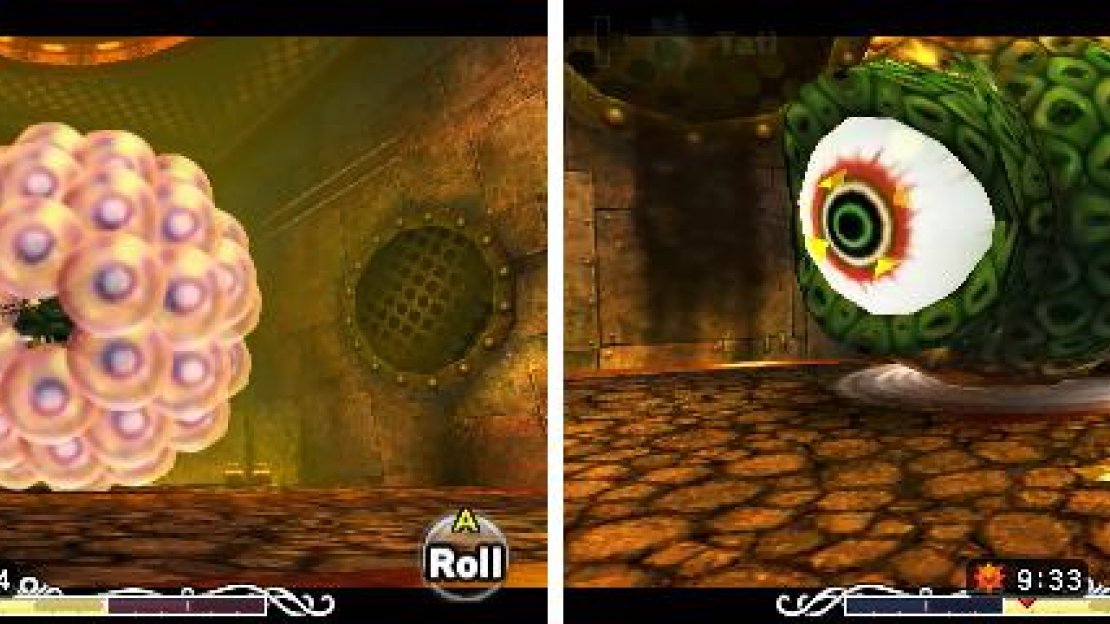 After destroying all of the bubbles, run for the corners so Wart doesn’t run you over.