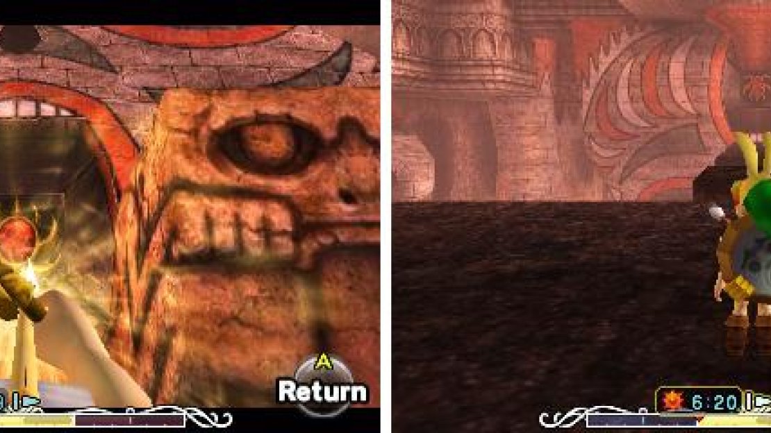 Only the Stone Tower gets flipped upside down; not the whole of Termina, thankfully.