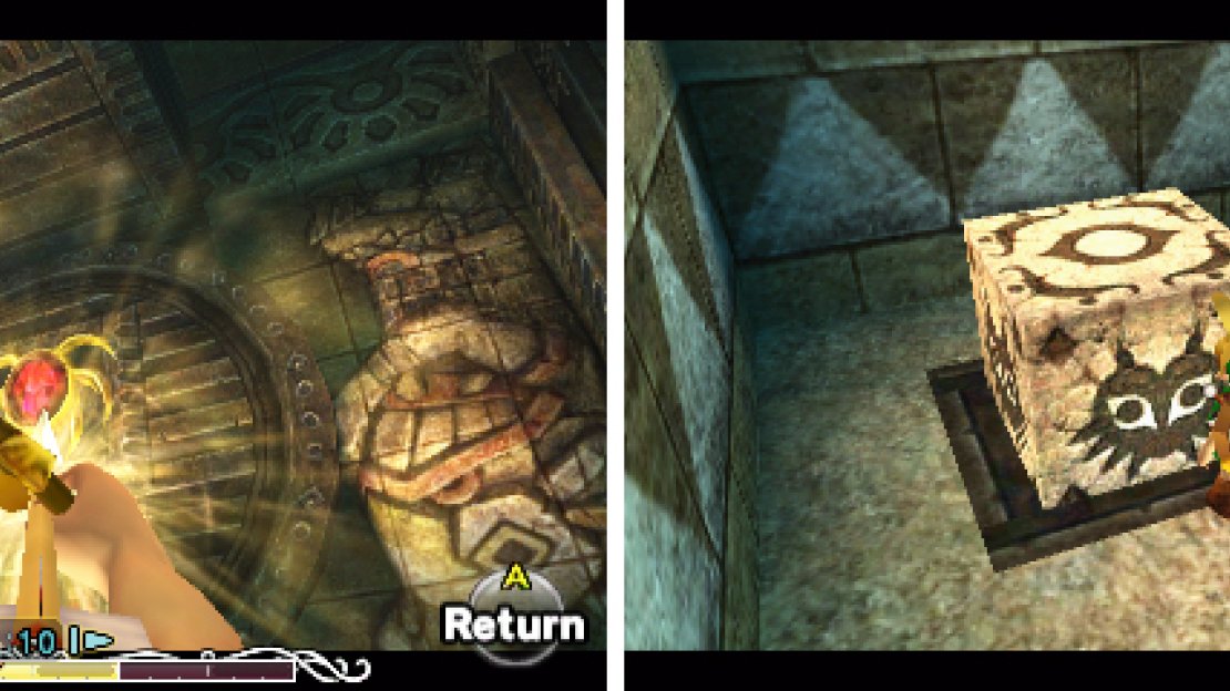 Whatever you do, don’t stand on top of the block while you flip the room…