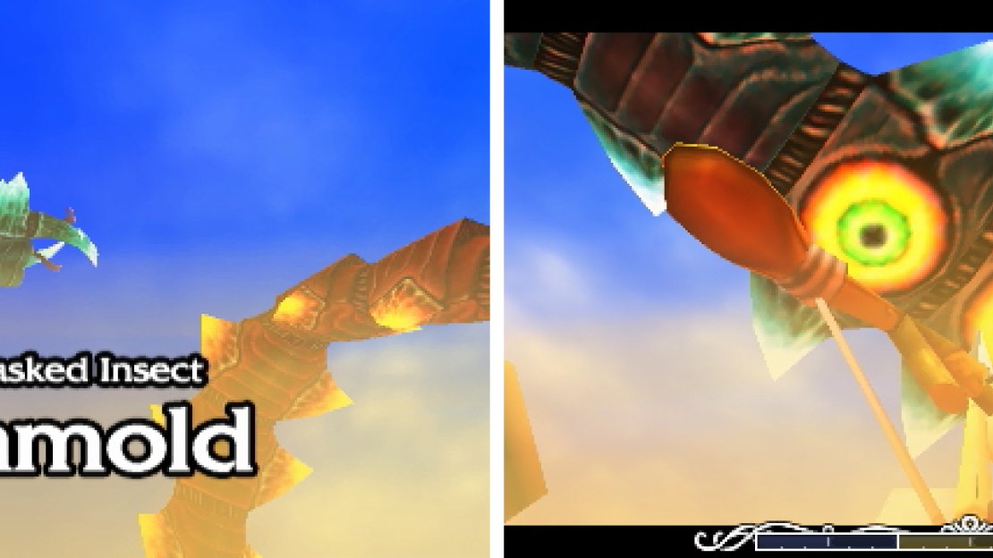 Unlike the N64 version, you don’t get the Giant’s Mask right at the start.