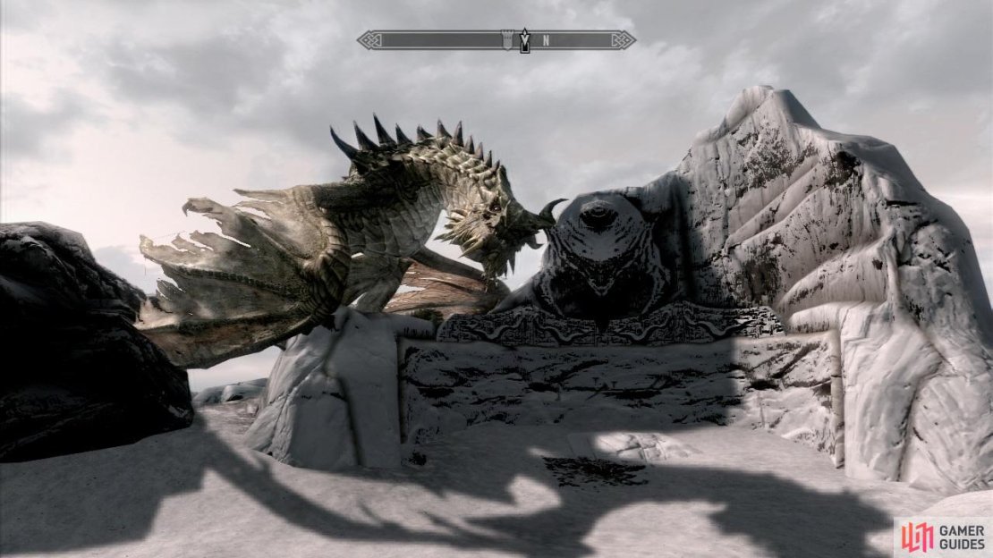 “Ambition Overlord Cruelty“ The legendary lieutenant of Alduin in the Dragon War. He is now known to reside on the Throat of the World under the protection of the Greybeards of High Hrothgar.