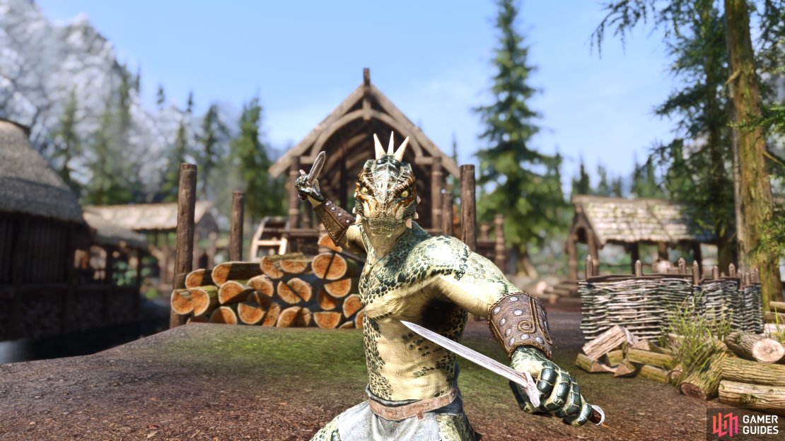 The Argonian Race, Skyrim.