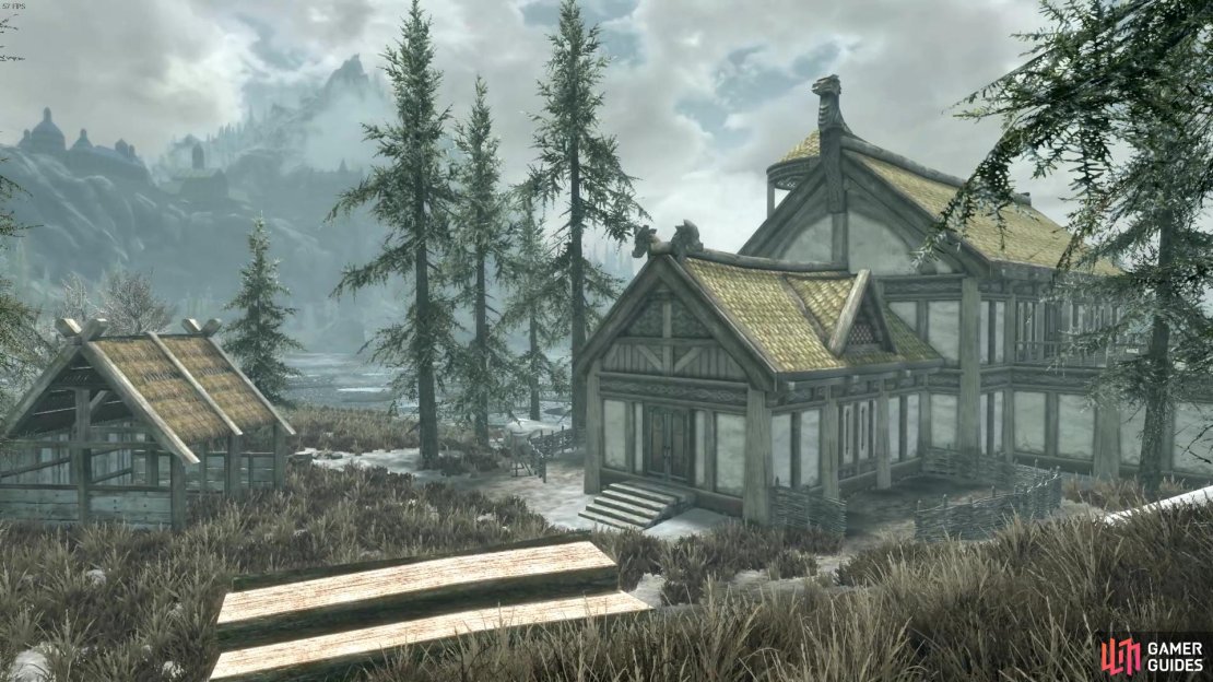 The Main Hall is the largest part of the house and therefore takes the most materials to build and furnish.