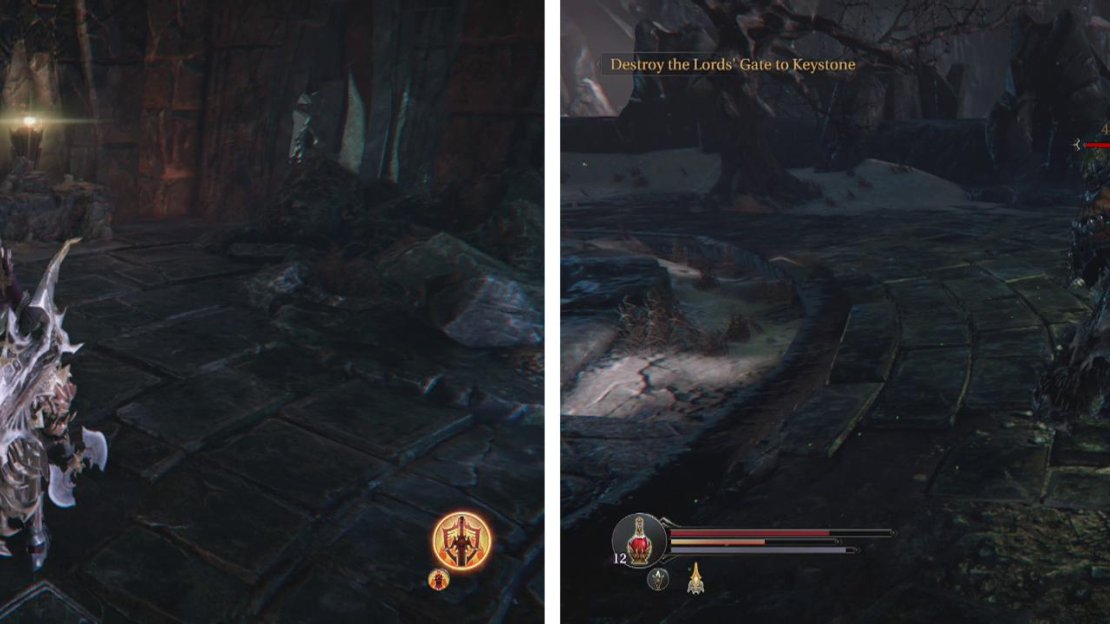 Warriors utilise heavy armour (left) and melee combat (right).