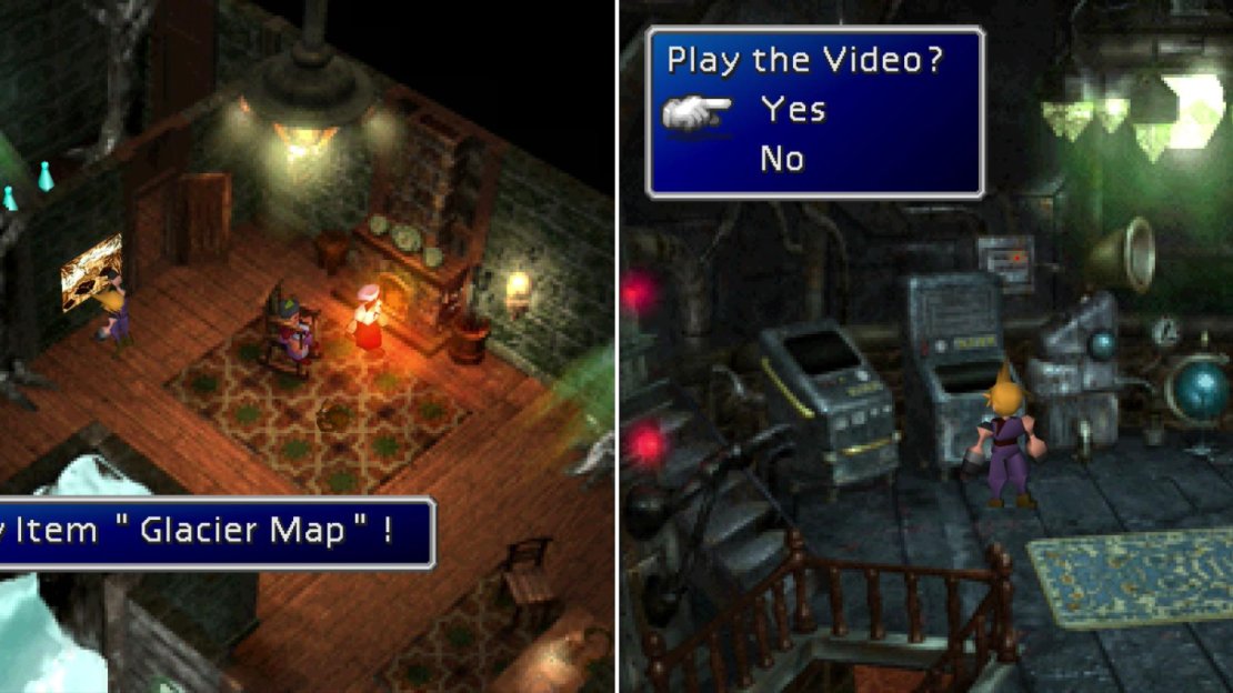 Be sure to grab the Great Glacier map while you’re in town (left) and watch some of Professor Gast’s revealing home videos (right).