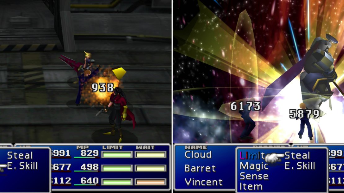 Elena helps even the odds in this final fight against the Turks… numerically at least (left). Using powerful attacks to defeat all three Turks at once will ensure you get the best rewards at the end of the battle (right).