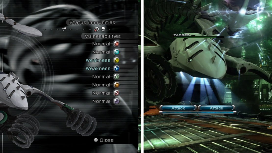 Encountered by Lightning and Sazh, the Manasvin Warmech.