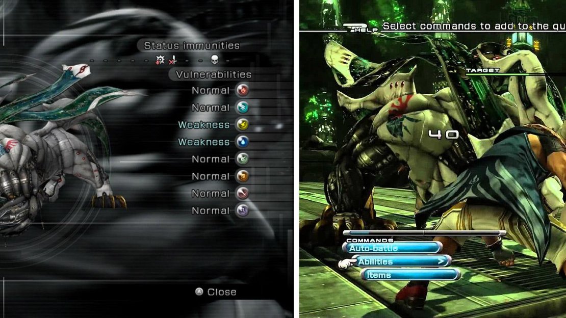 The Beta Behemoth is the first Behemoth-type enemy to be encountered, and is fought by Snow, Gadot, and Lebreau.