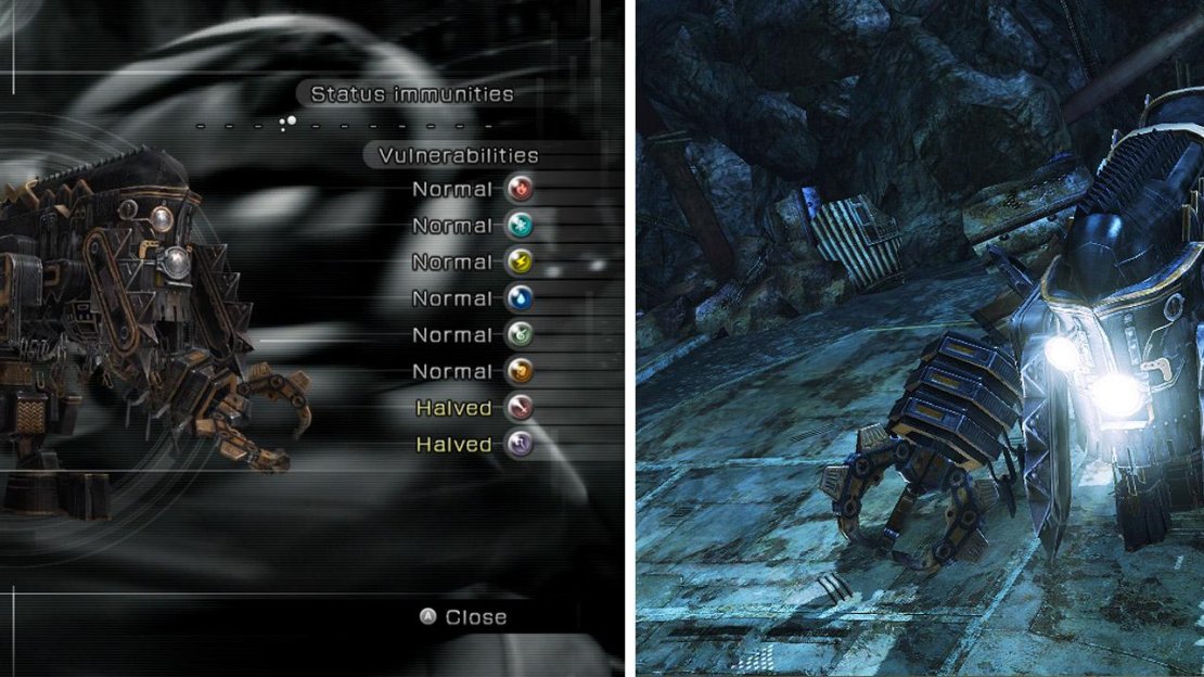 The Dreadnought is fought twice in quick succession, and the last paradigm you used in the first battle will be selected for the second fight.