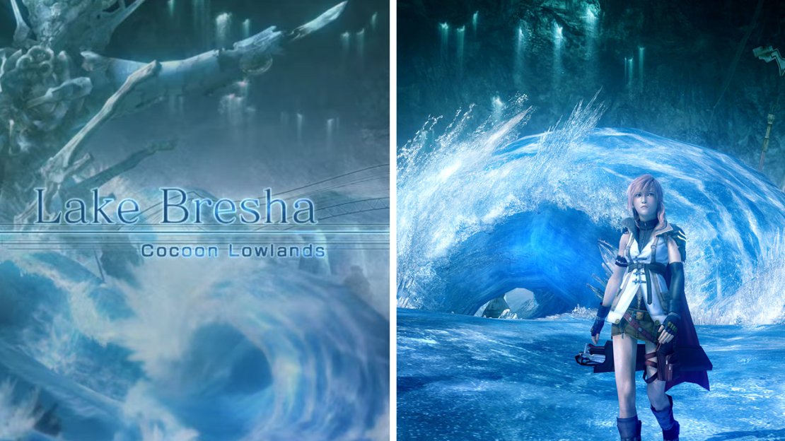 (Left) Lake Bresha - Cocoon Lowlands (Right) Enjoy the stunning scenery.