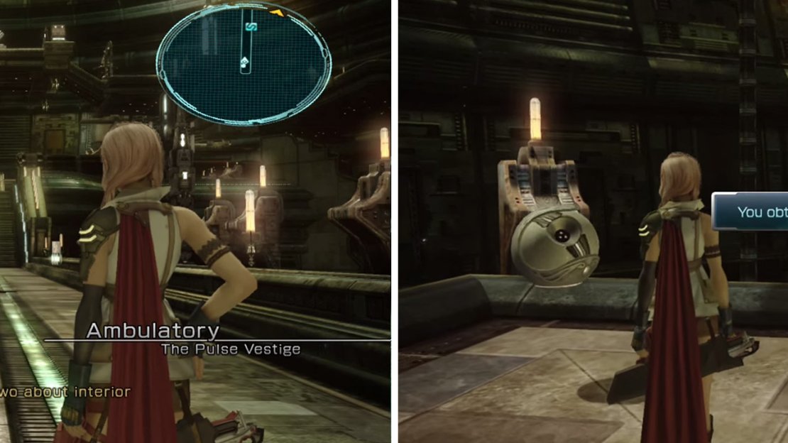 (Left) The Ambulatory. (Right) Gladius Treasure Sphere.