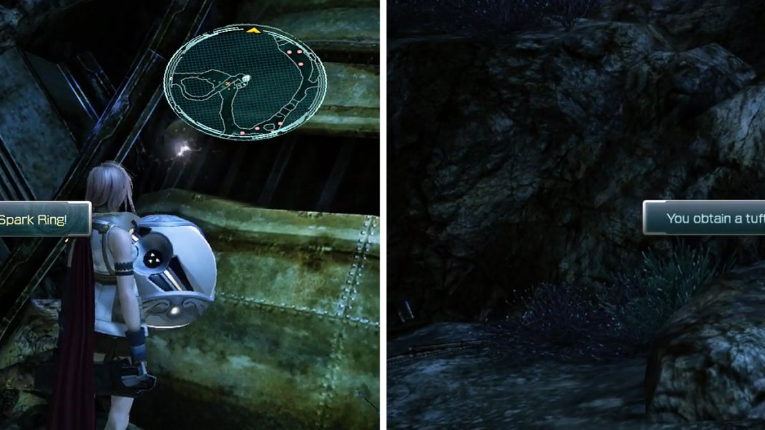 Spark Ring (left). Phoenix Down (right)