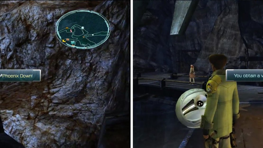 Phoenix Down (left). Fortisol. (right)