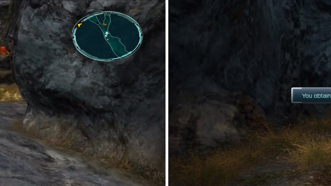 Take a right at the fork to collect the Metal Armband.