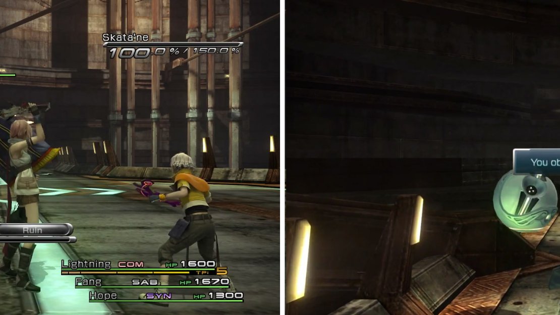 Skata’ne encounter (left) and 600 Gil location (right).