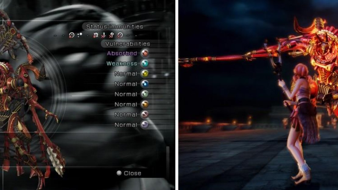 Like all Eidolons, Brynhildr inflicts Doom on Sazh at the beginning of the battle, and instead of defeating her, Sazh must fully fill up her Gestalt bar.