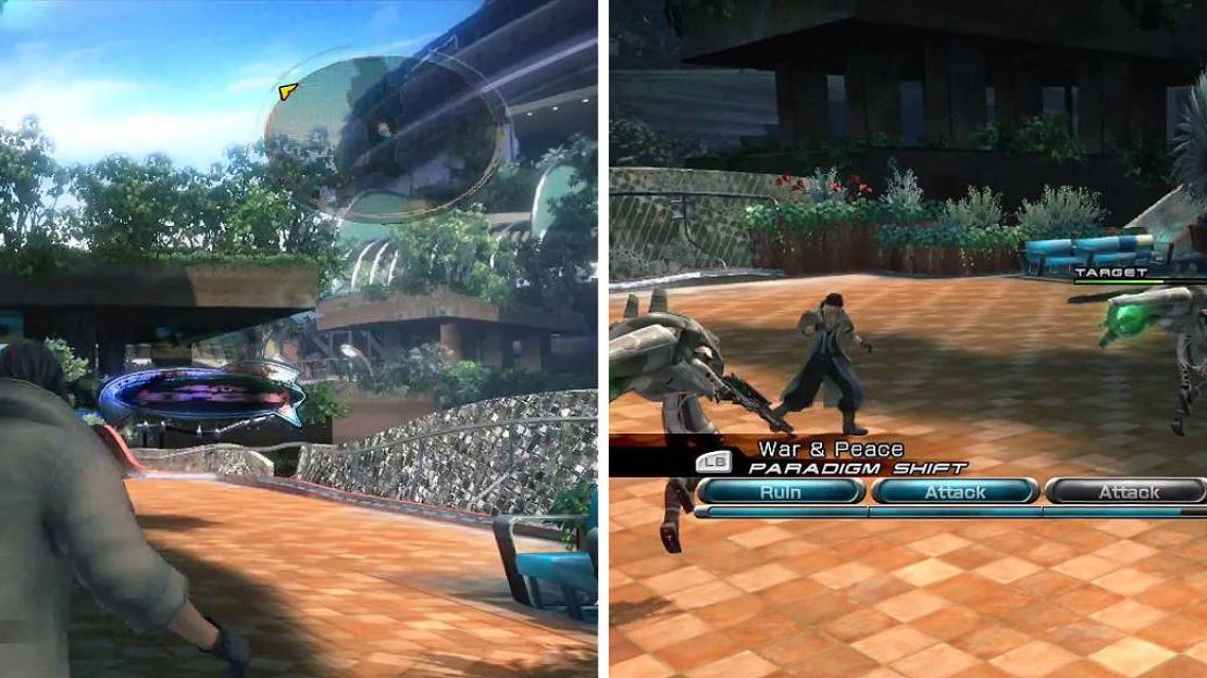 They will assault you as soon as you regain control (left) and during battle be careful for MLRS Volley (right).