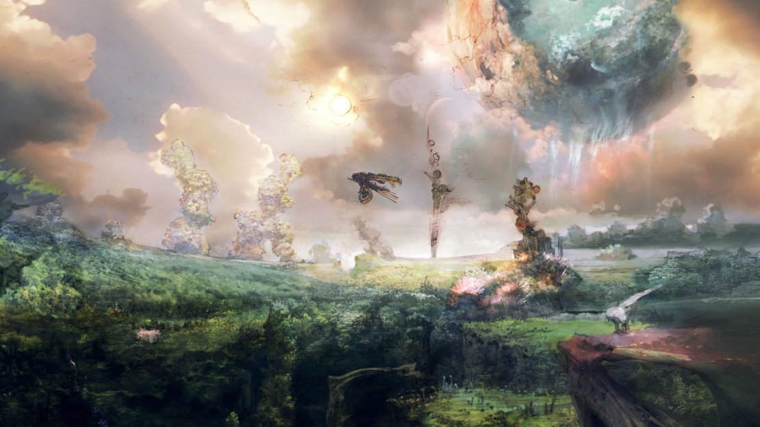 The lower world of Gran Pulse.