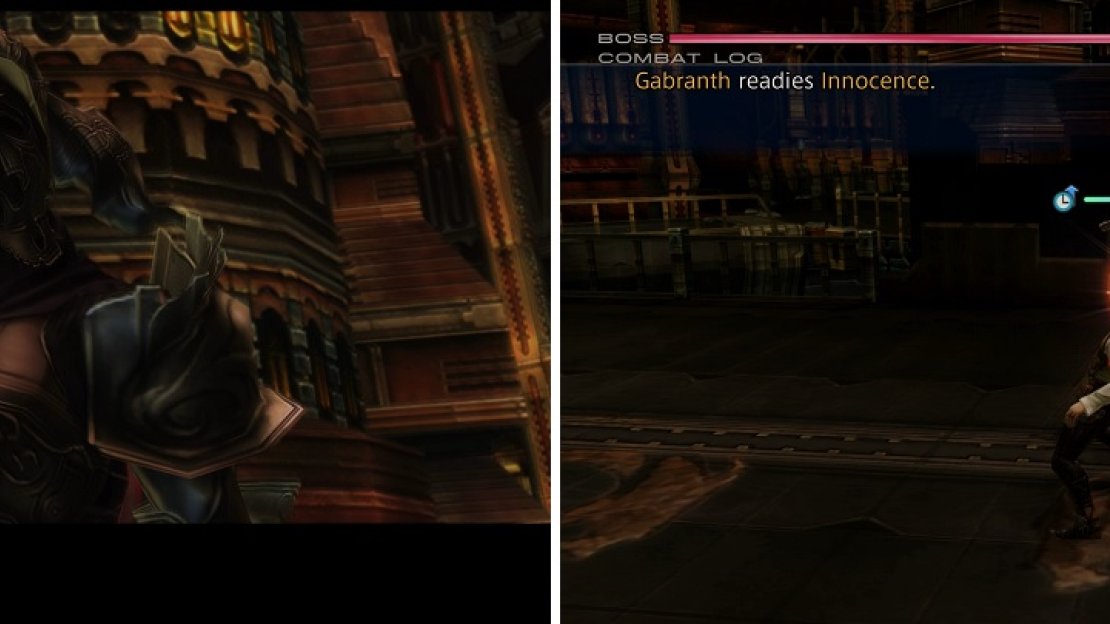 Look who it is again (left). The only new move he will do is called Innocence (right).