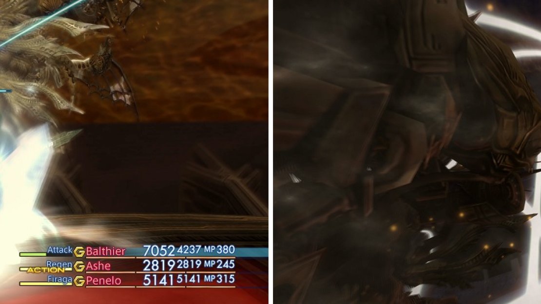 The Undying’s magicks will go through reflect (left). Teraflare will do some major damage to your party (right).