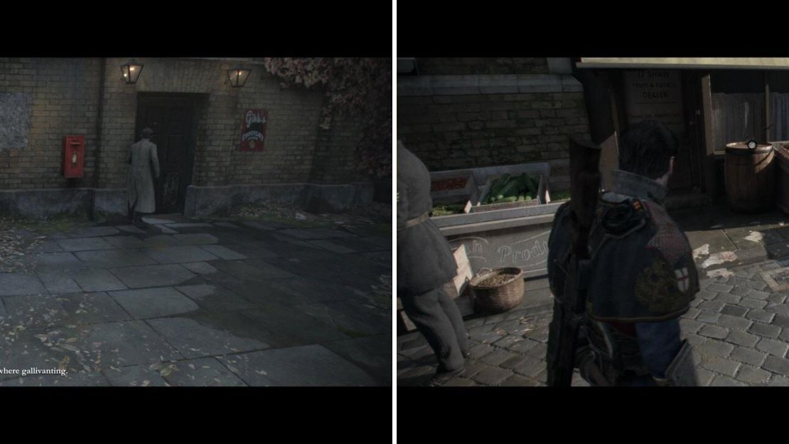 Document on top of the trash cans is on the left picture while the Object from the next paragraph is on the right.