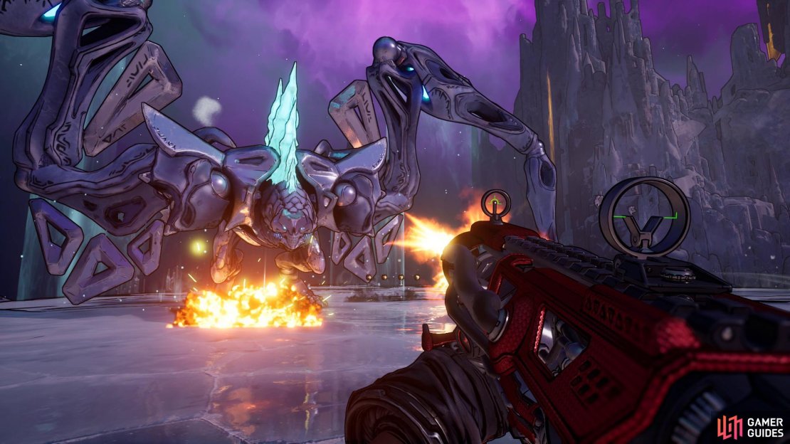 Expect to fight many challenging bosses in Borderlands 4. Image credit: 2K