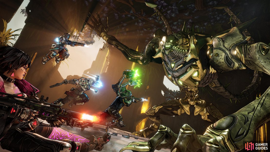 You’ll need to put all of the game’s new tools to use to defeat the bosses of Borderlands 4. Image credit: 2K