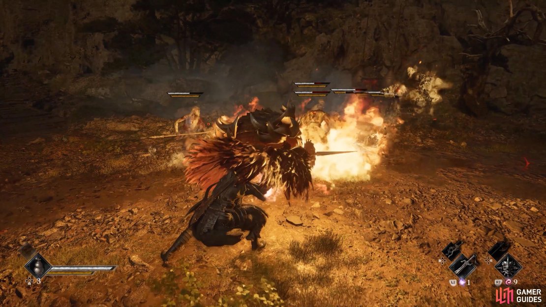 Some of the Phantom Edges can inflict status effects on your enemies.