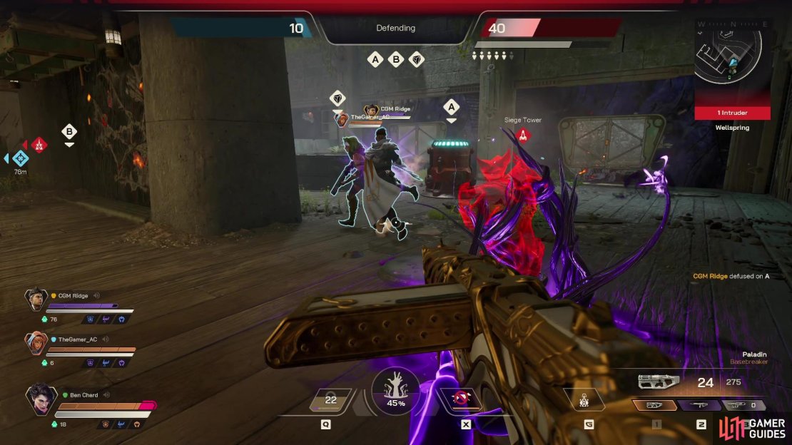 Although gunplay is king, your Hero’s abilities can help turn the tide of a tricky situation.