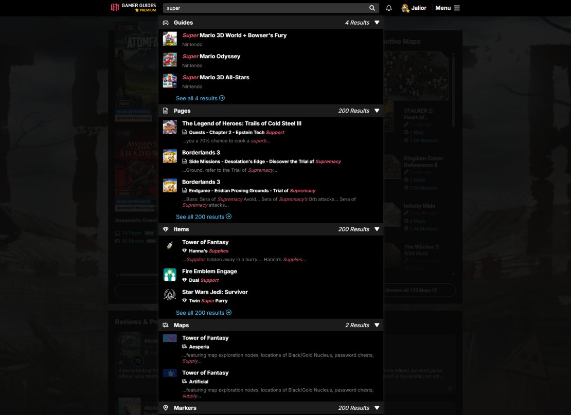 Search is now much more powerful