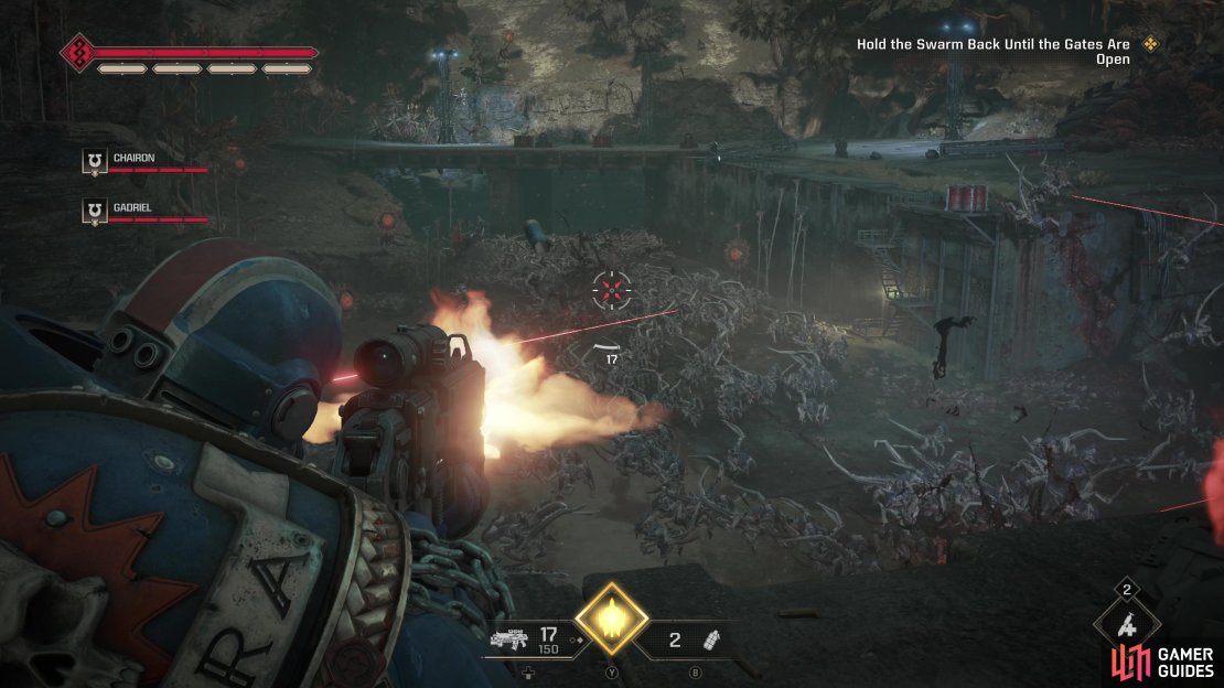 Space Marine 2 can put a lot of enemies on screen at once, setting some some engaging encounters with Tyranid swarms!