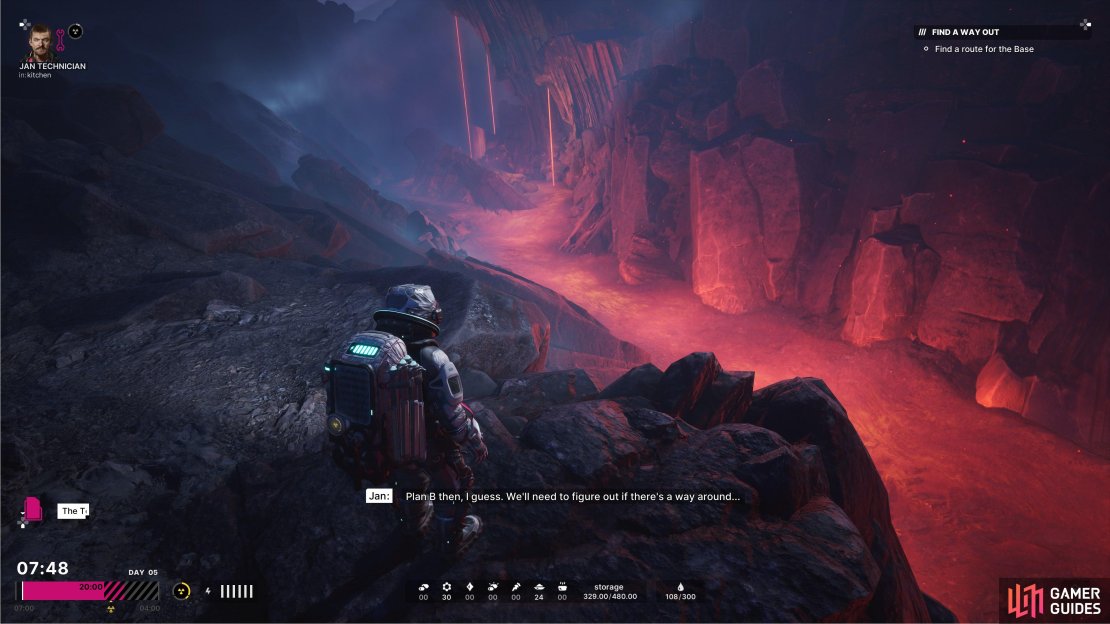 The alien planet in The Alters is consistently stunning, and some great visual elements add allure to the empty rock.