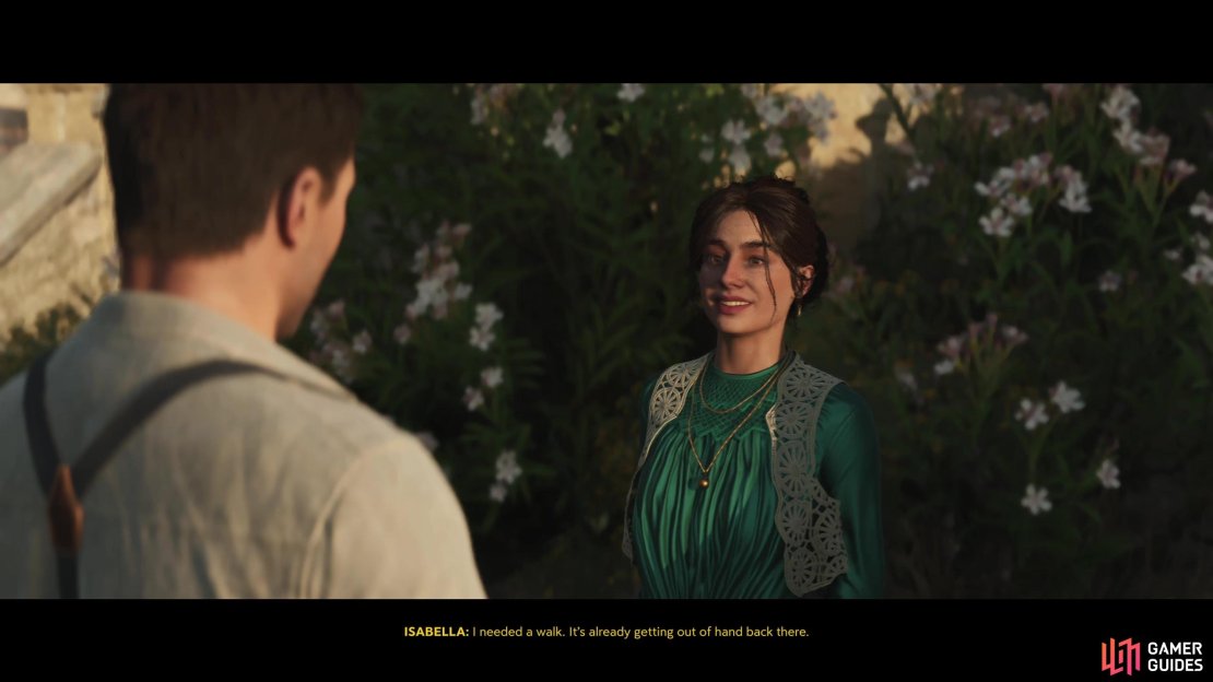 Enzo doesn’t have much in the way of personality, and his primary ambition in life is flirting with Isabella.