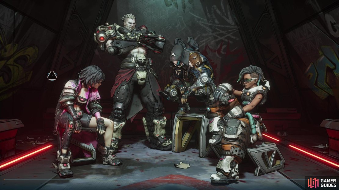 You’ll choose one of four new Vault Hunters for this installment.