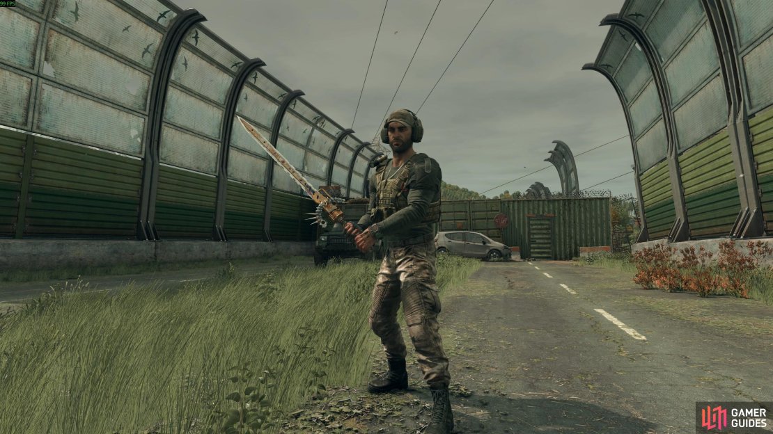 I really like this sword I got from a blueprint. So I upgraded it to legendary and didn’t look back. Image via Gamer Guides / Techland.
